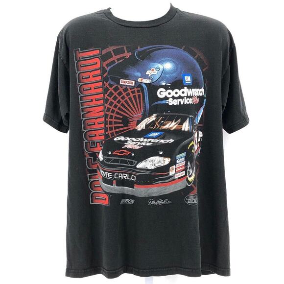 Dale Earnhardt NASCAR tshirt Y2K 2000s vintage - Picture 1 of 4